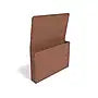 Staples Expanding Wallet, Elastic Closure, Legal Size, Brown, 10/Box
