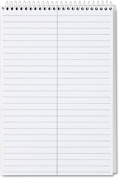 TOPS Prism Steno Pads, 6" x 9", Gregg Ruled, Gray, 80 Sheets/Pad, 4 Pads/Pack