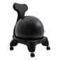 Champion Sports FitPro Ball Chair, Supports Up to 200 lb, Gray