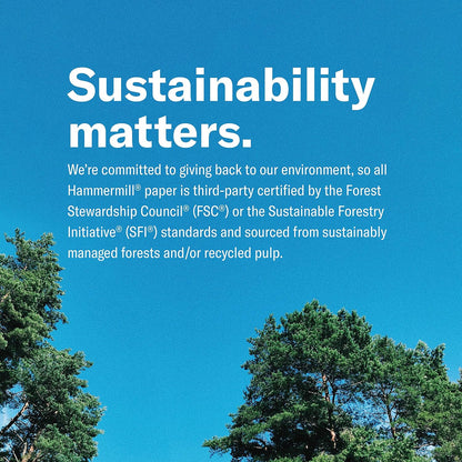 Hammermill Copy Plus 8.5" x 11" Printer Paper, 20 lbs., 92 Brightness, 500/Ream, 400 Reams/Pallet