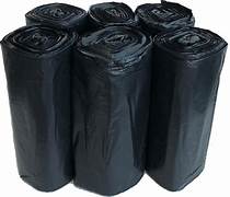 Coastwide Professional™ 55-60 Gallon Trash Bag, 38" x 60", High Density, 22 mic, Black, 150 Bags/Box